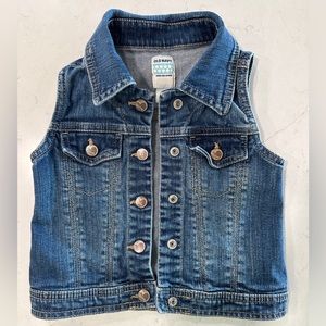 Old Navy Toddler Blue Jean Vest